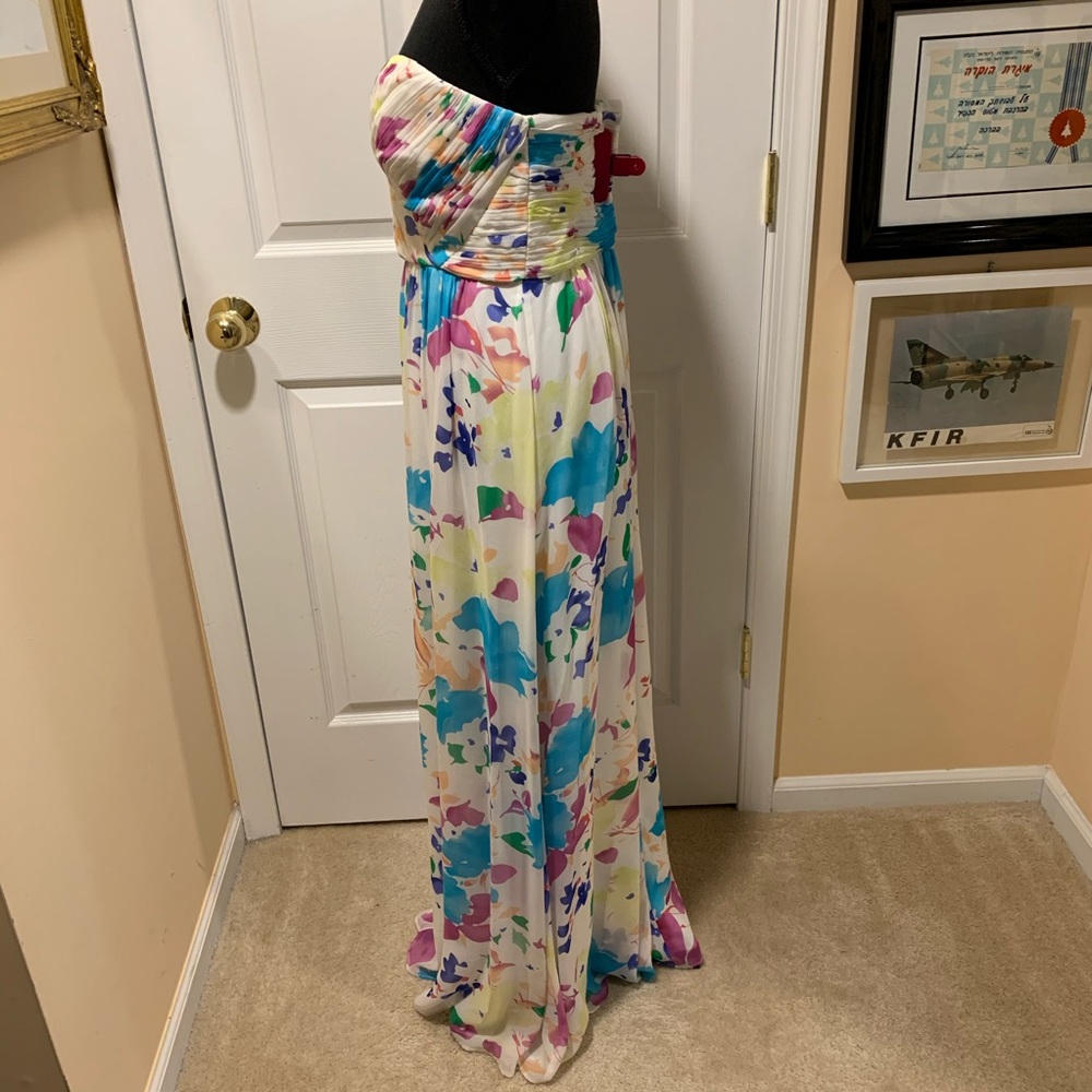 Yumi Kim floral strapless dress size medium - Picture 6 of 13